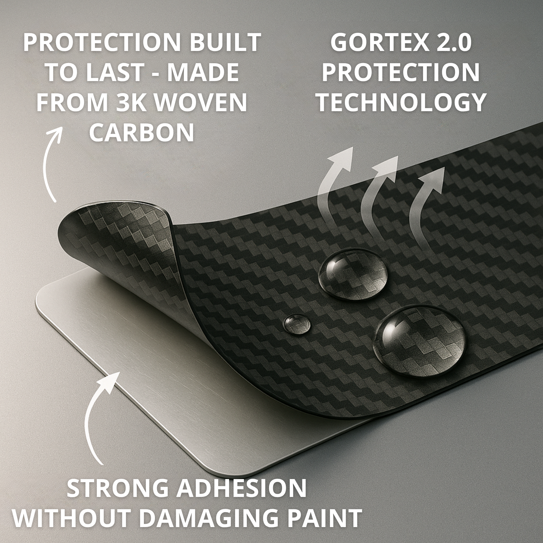 StepGuard Carbon | Sleek Door Sill Protector