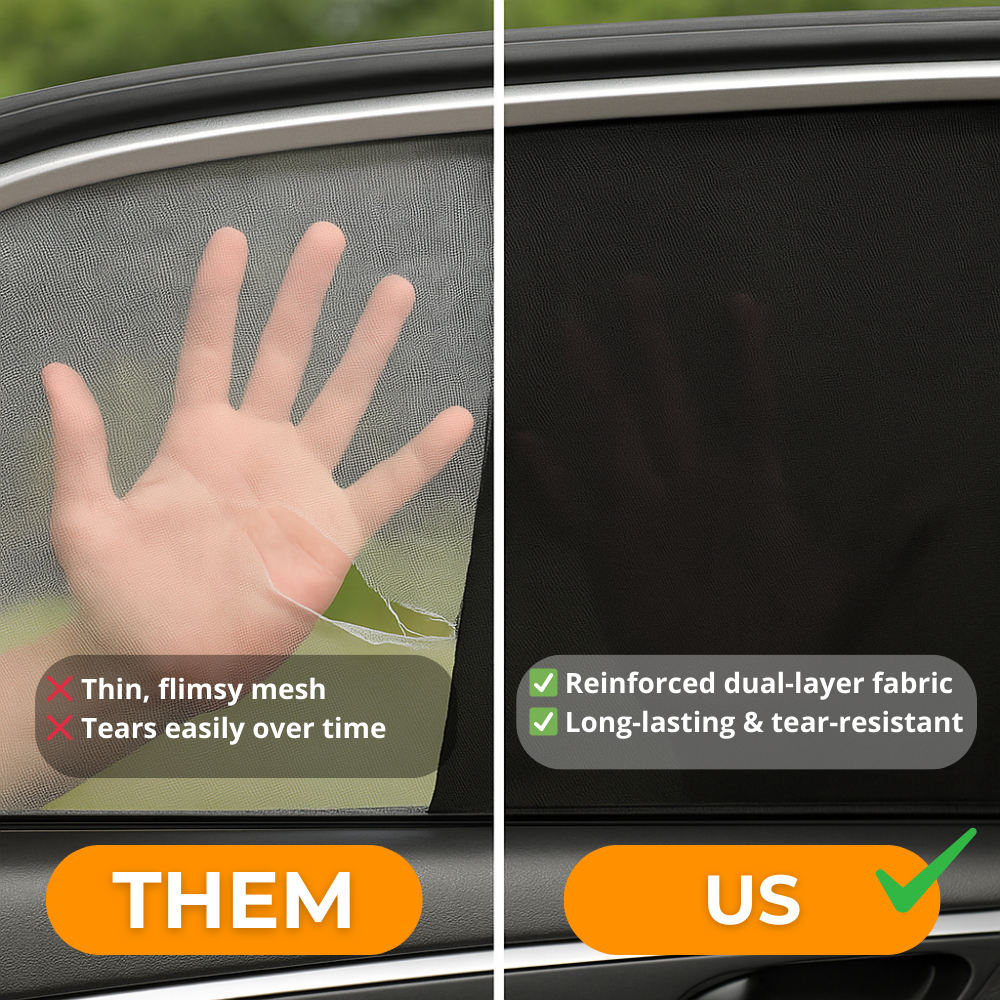 CoolShade PRO™ | The Advanced Rear Sunshade for Everyday Comfort 