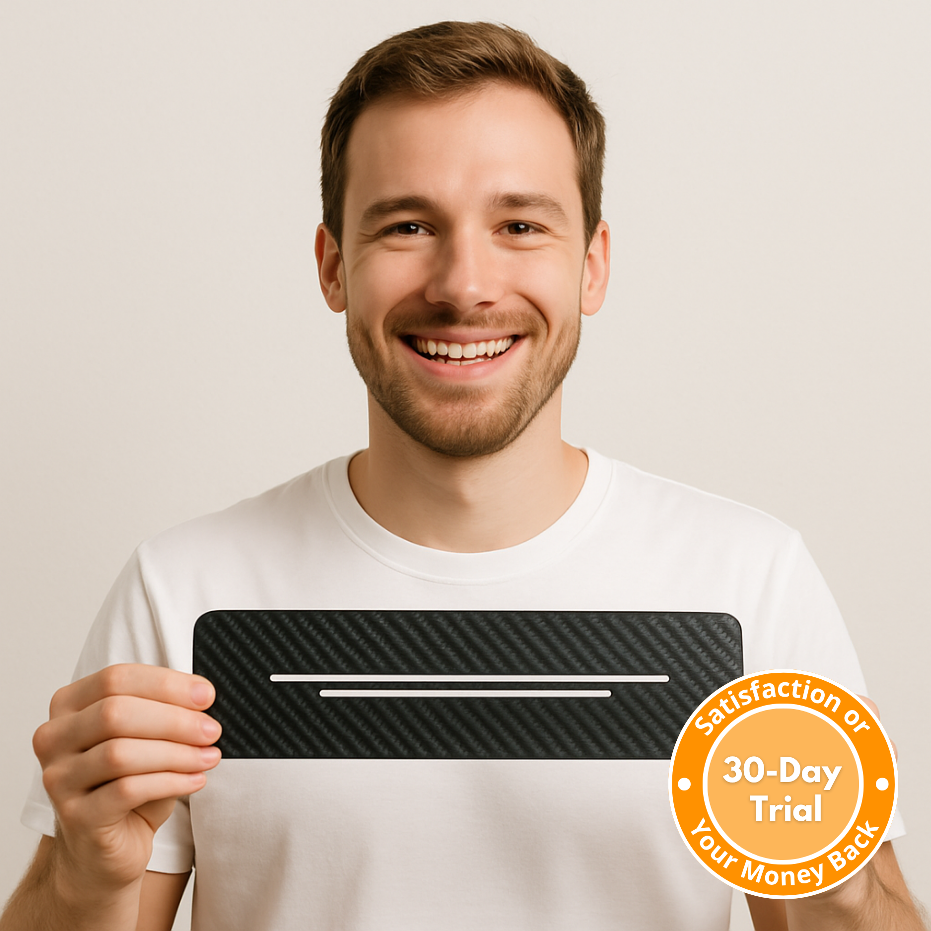 StepGuard Carbon | Sleek Door Sill Protector