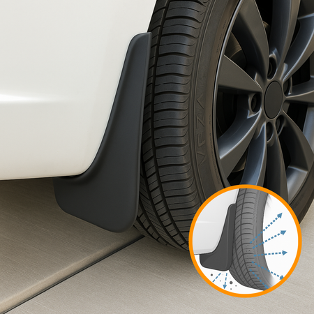 MudGuard™ Pro | Rear Wheel Splash Protector for Cars (2 pcs)