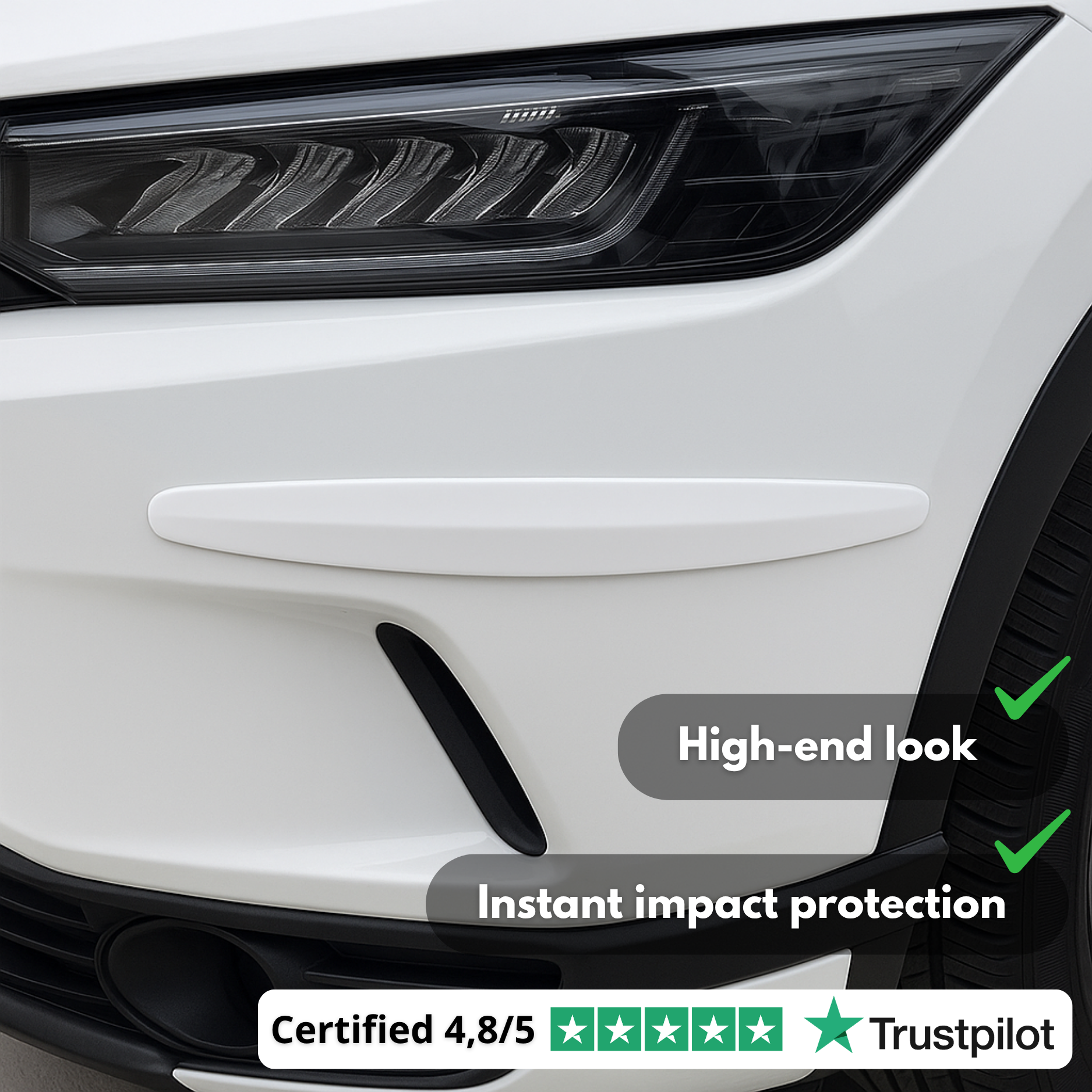 BumperFlex™ Guard | Sleek Rear Bumper Protector