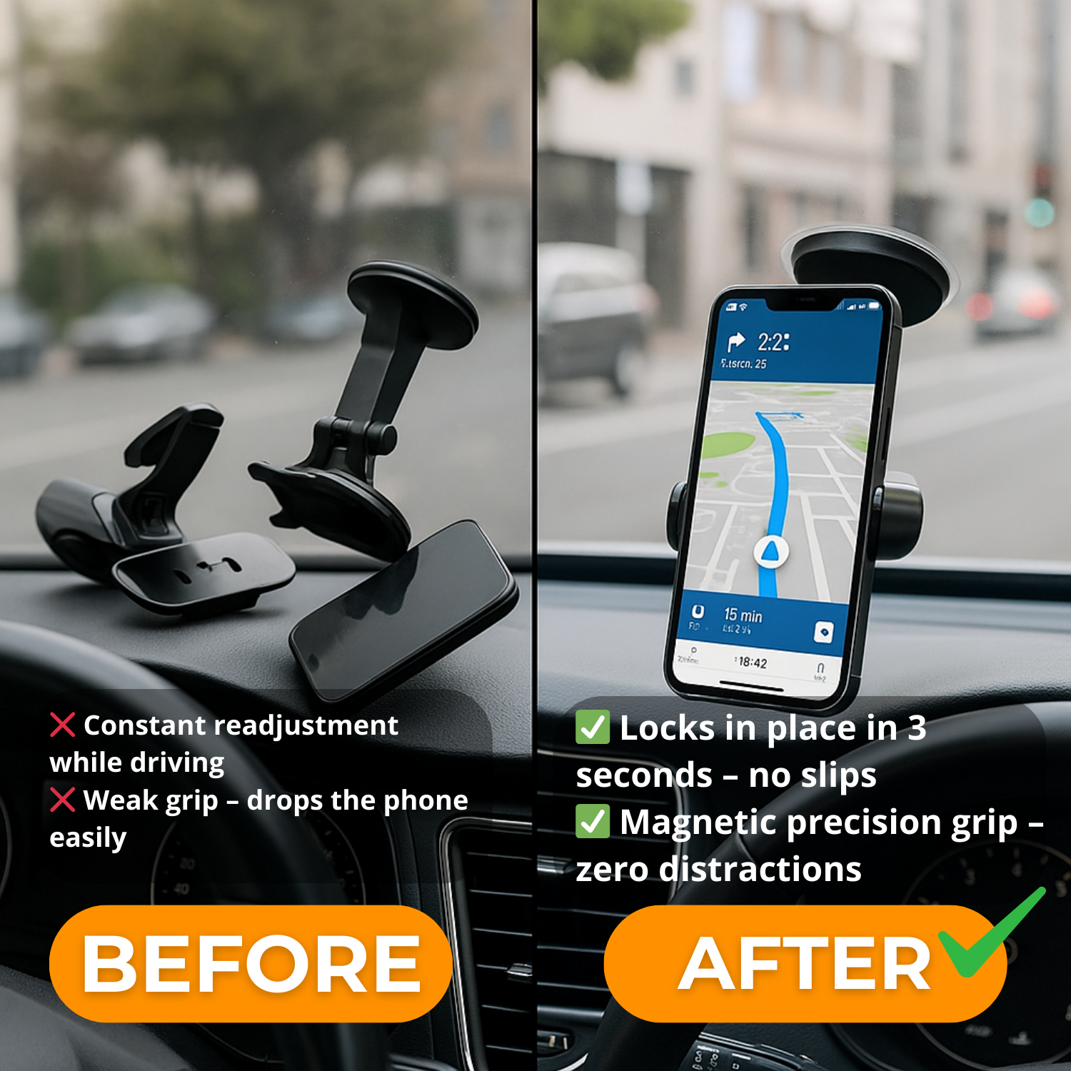 MagnaLock PRO | The Revolutionary, Unshakable Phone Holder