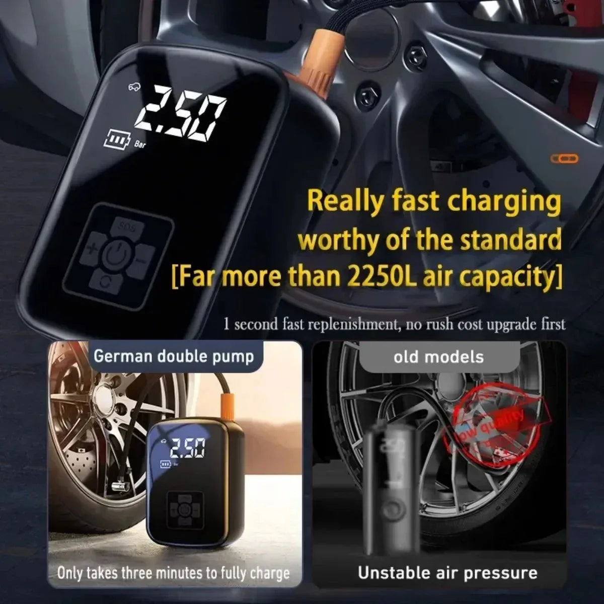 TyroAir™ | Inflate Tyres Anywhere in Seconds
