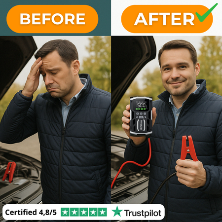 Voltsurge | The Emergency Car Jump Starter Trusted by UK Drivers