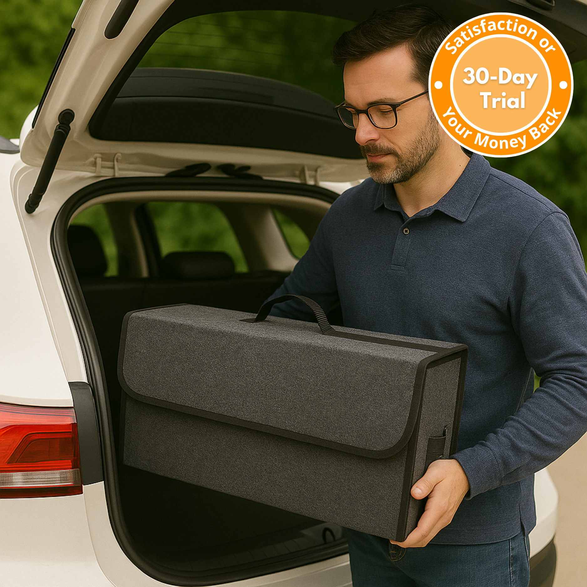 CargoFold Box | Premium Foldable Car Trunk Organizer