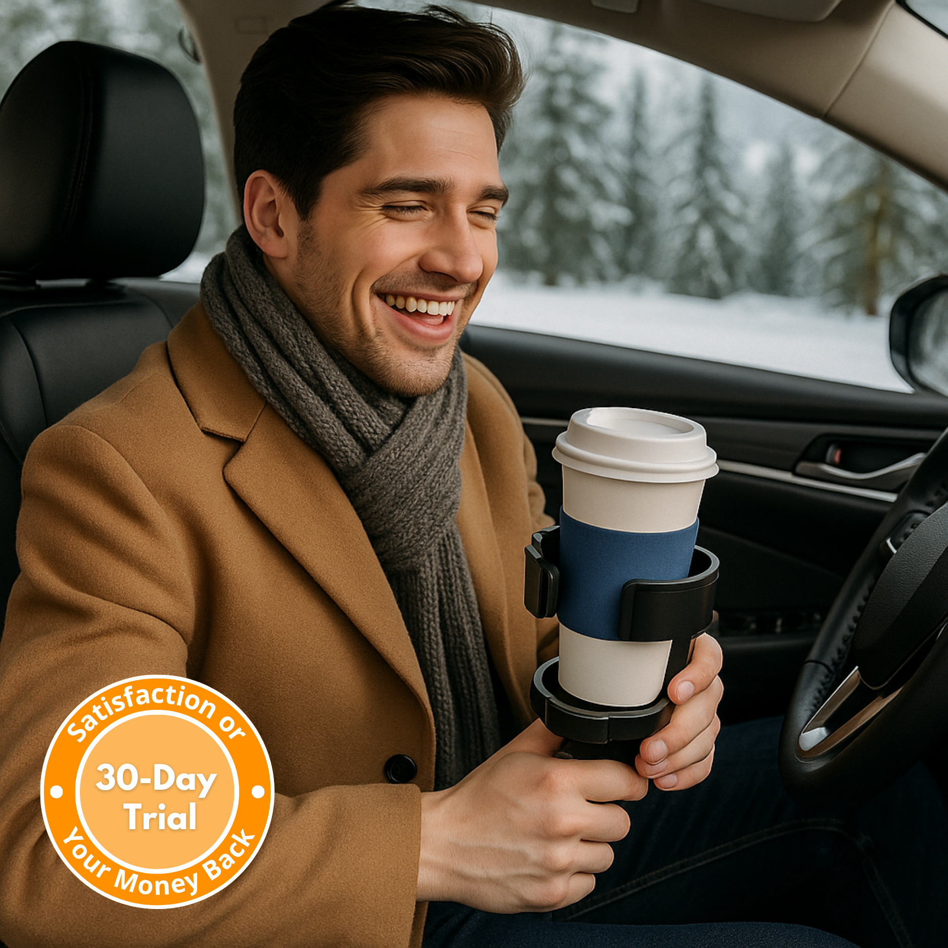 CupGrip™ Air | Adjustable Car Vent Cup Holder