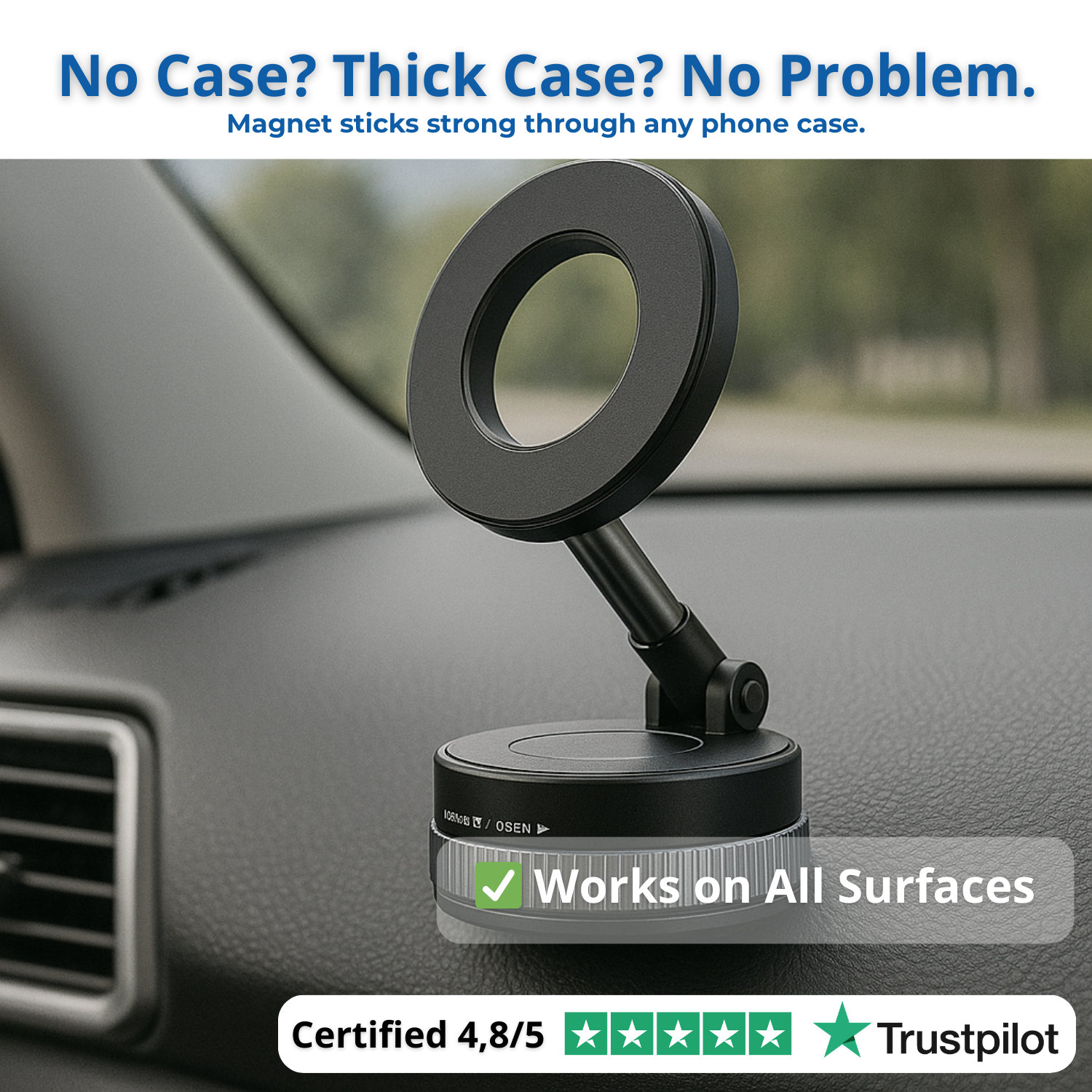 MagnaLock PRO | The Revolutionary, Unshakable Phone Holder