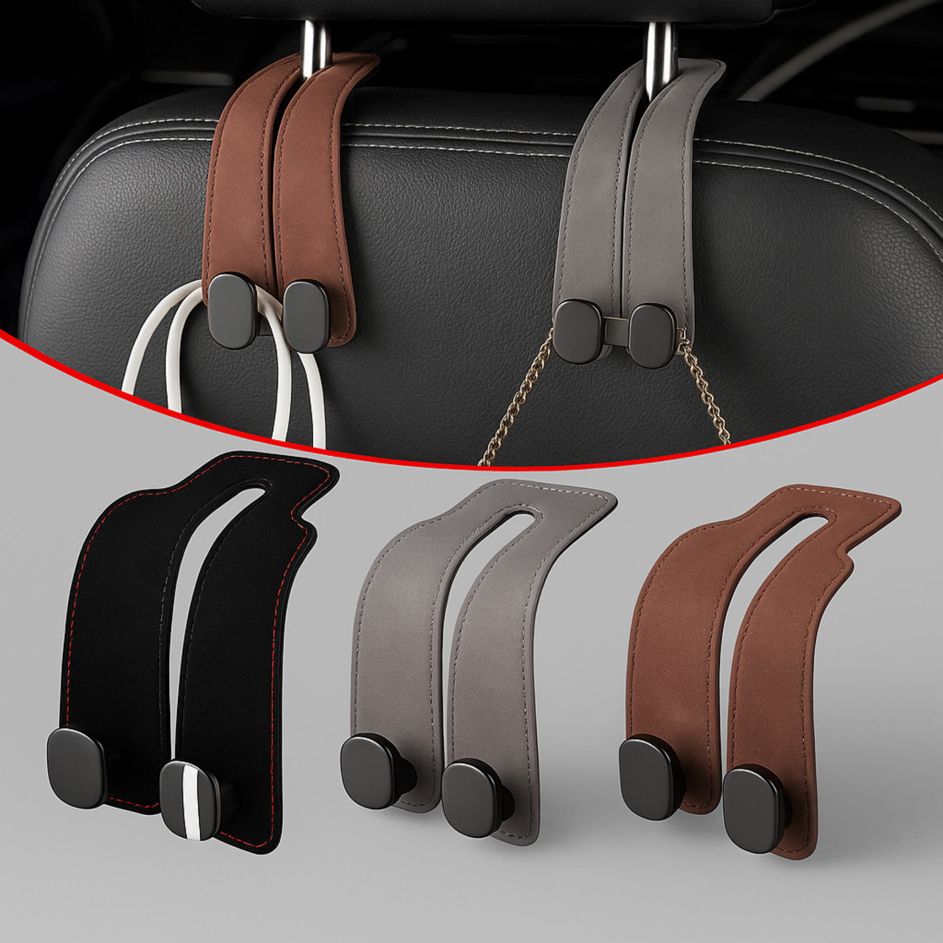 GripHook™ Hangers | The Premium Car Seat Hanger