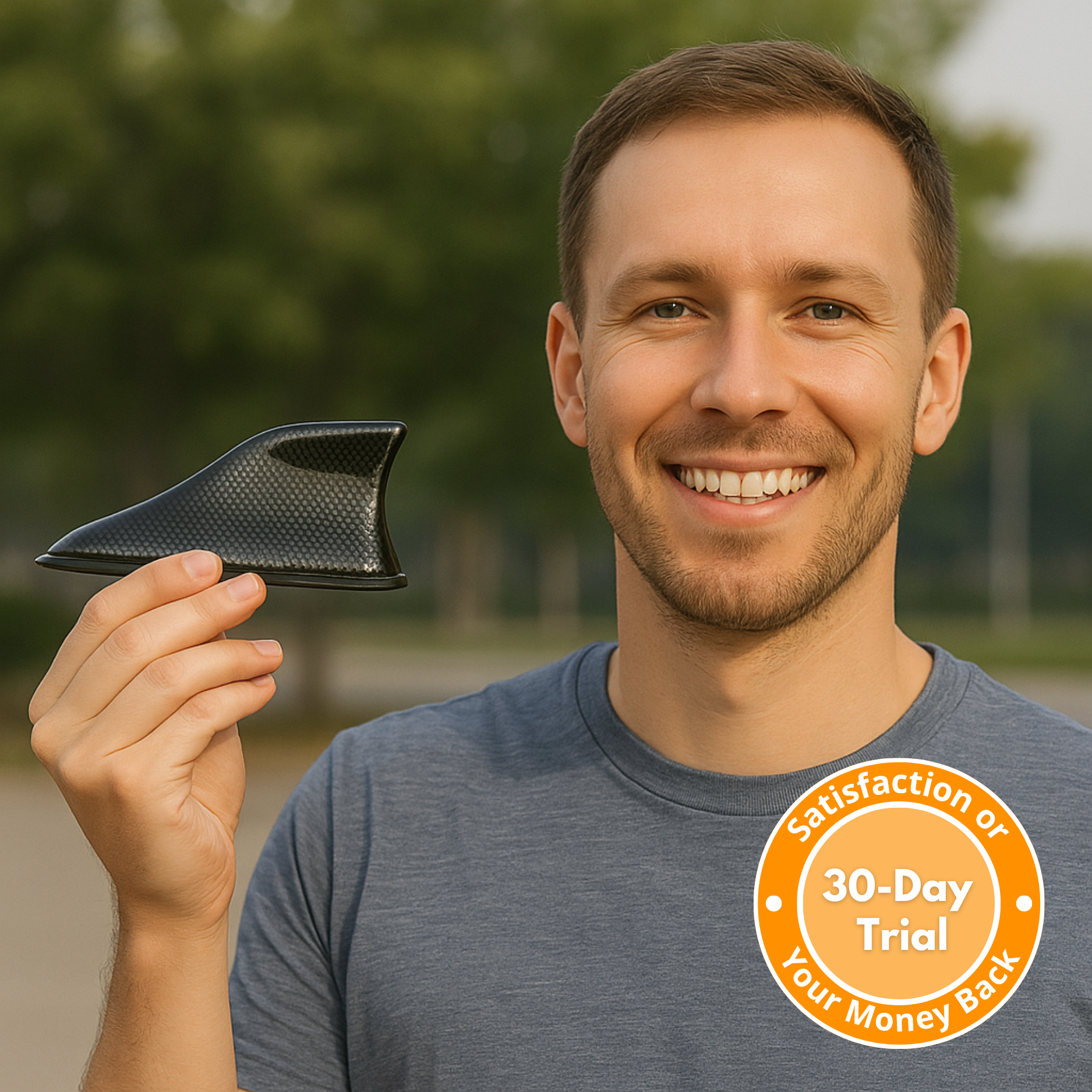 SharkBoost™ Antenna | Sleek Look. Stronger Signal.