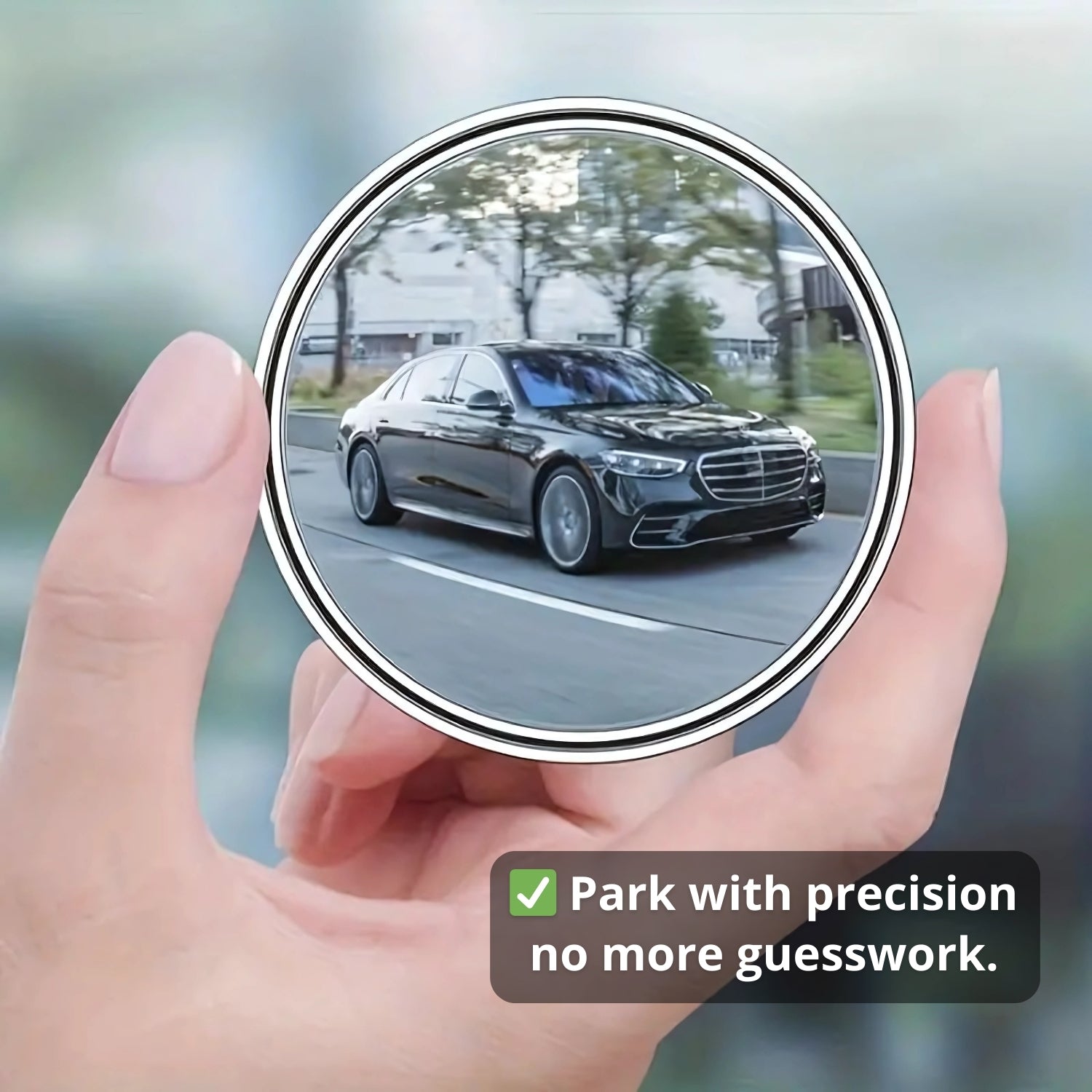 360 View | Double Mirrors for Maximum Safety on the Road (x2)