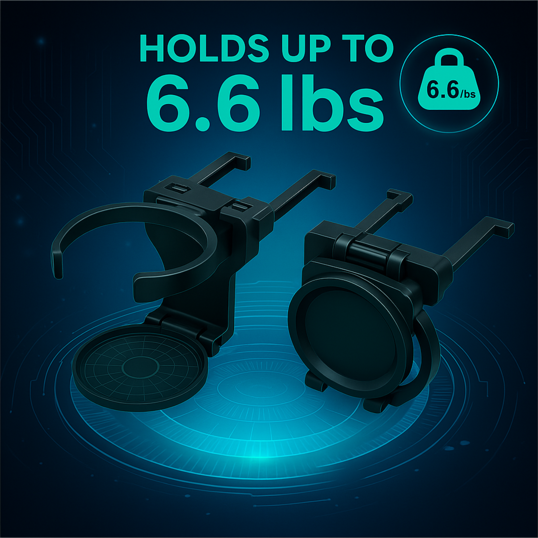 CupGrip™ Air | Adjustable Car Vent Cup Holder