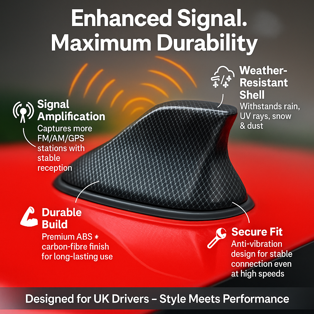 SharkBoost™ Antenna Amplifier | Optimal Radio Reception