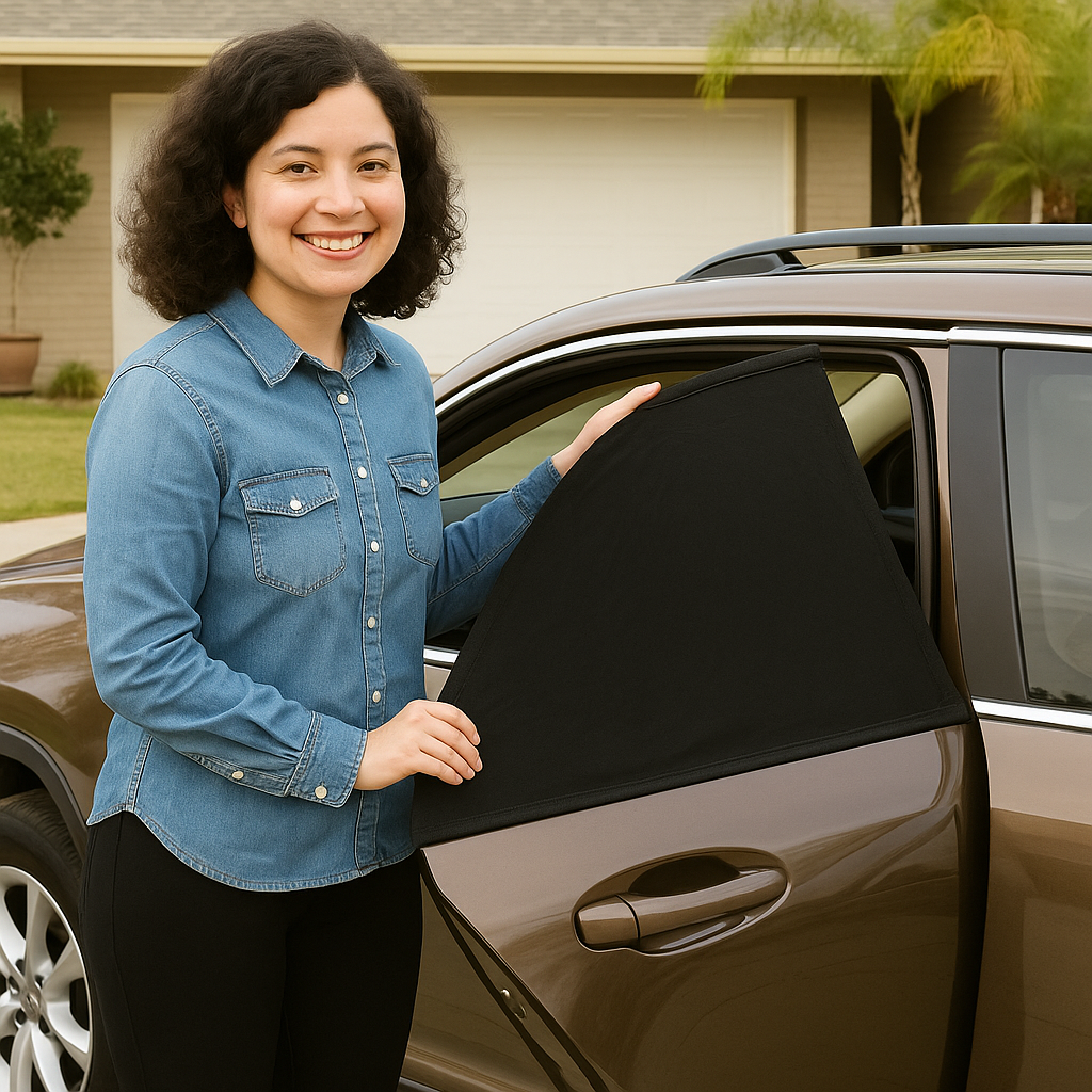 CoolShade PRO™ | The Advanced Rear Sunshade for Everyday Comfort 