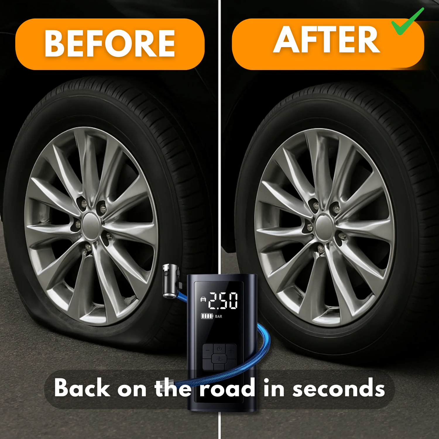 AirBolt Digital Tyre Inflator