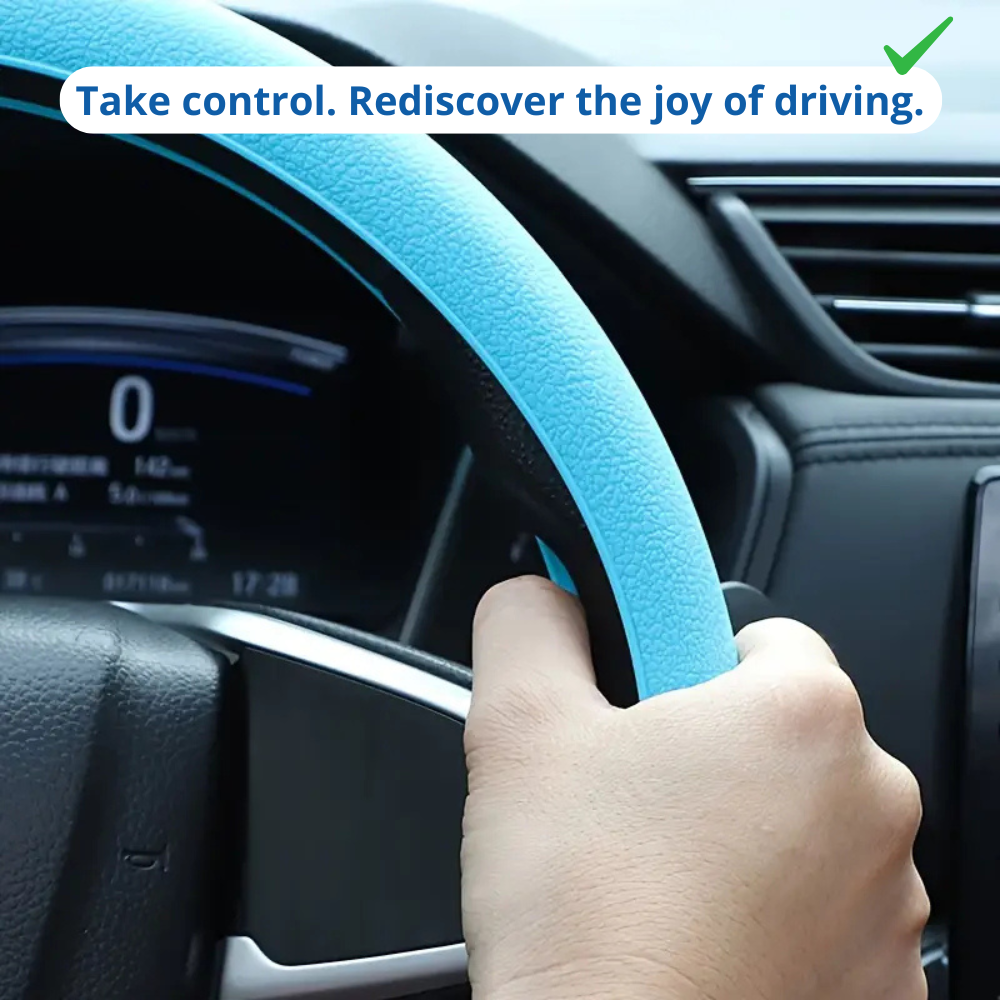 GRIPGUARD | The Sleek Steering Cover for Control & Comfort