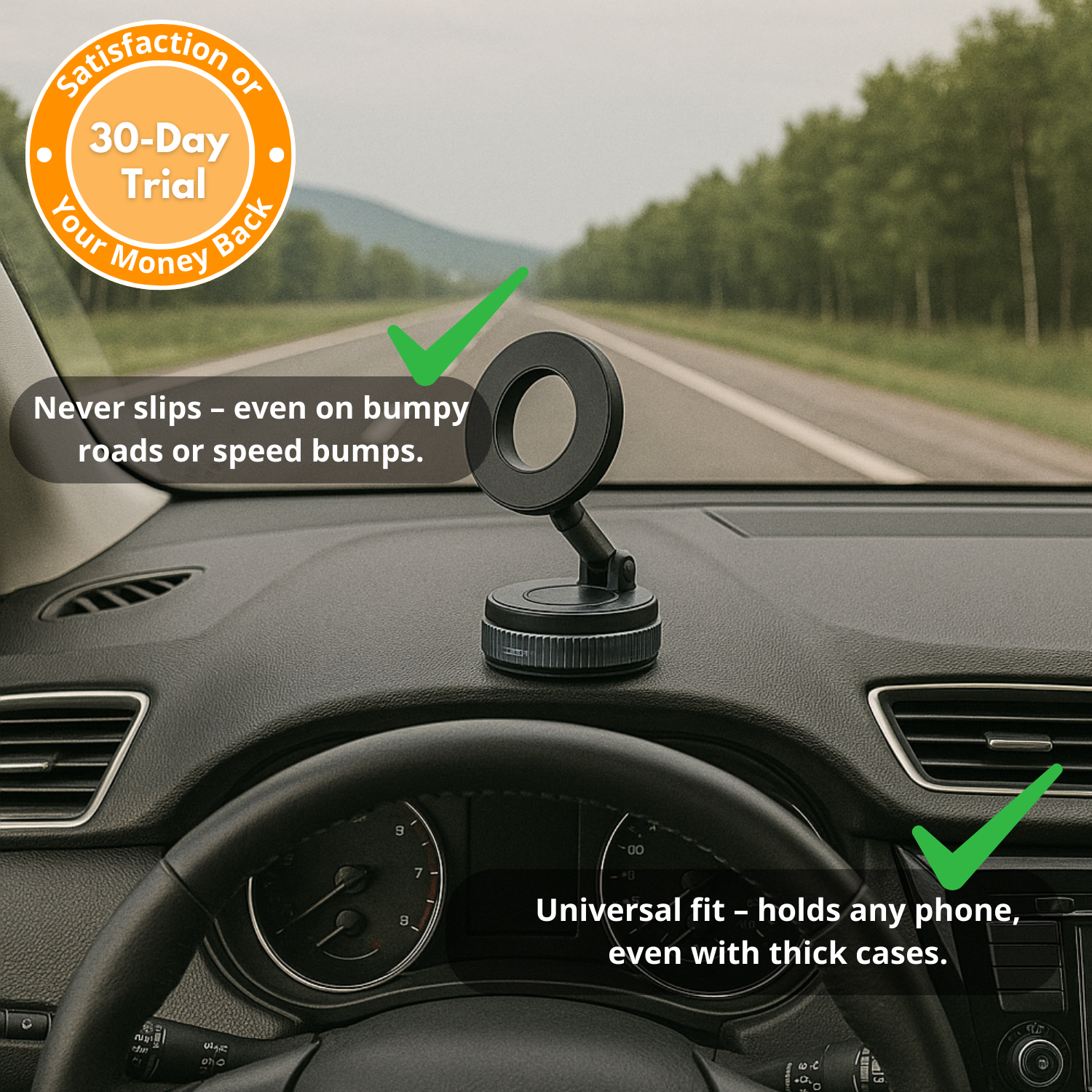MagnaLock PRO | The Revolutionary, Unshakable Phone Holder