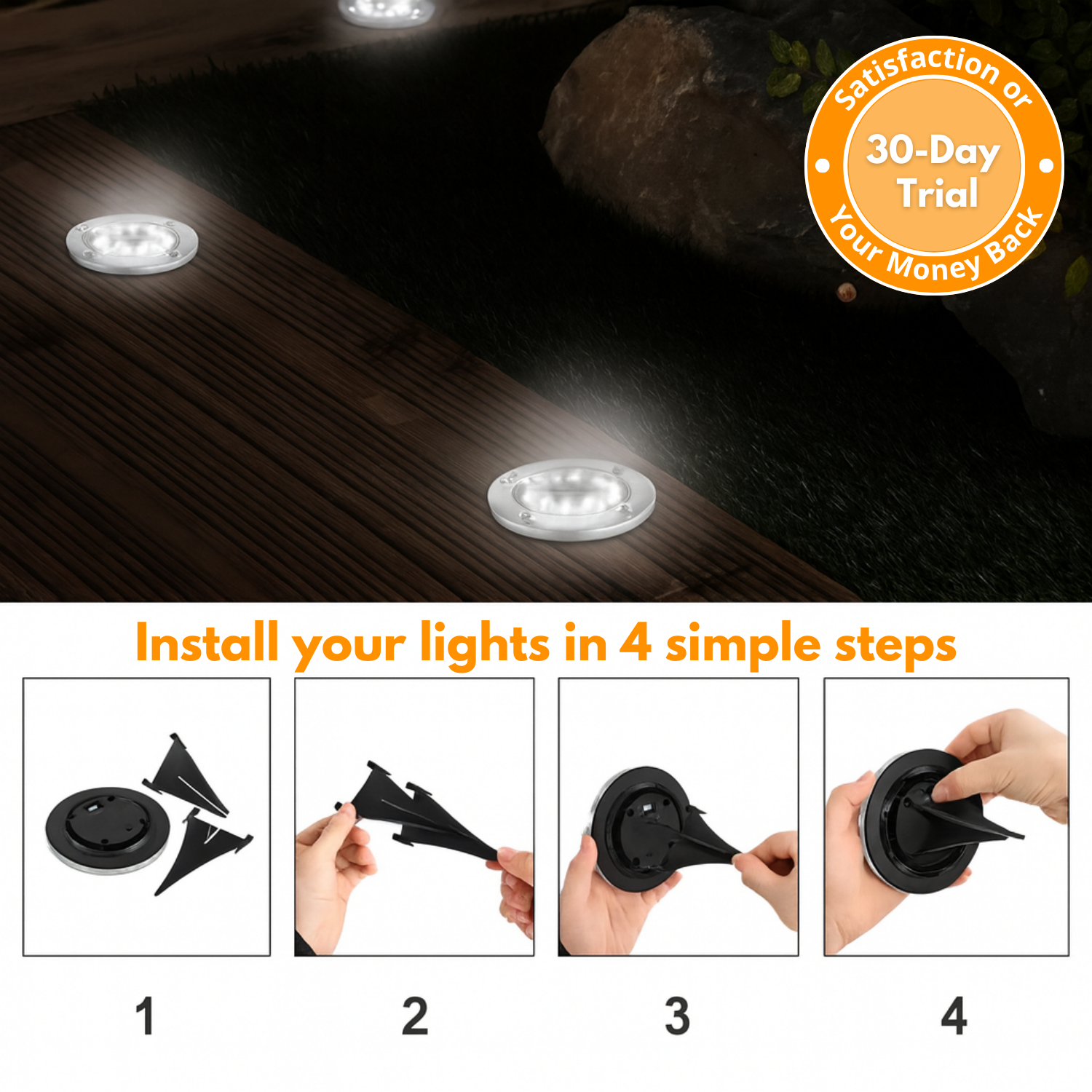 SolarGround™ – Outdoor Solar Pathway Lights