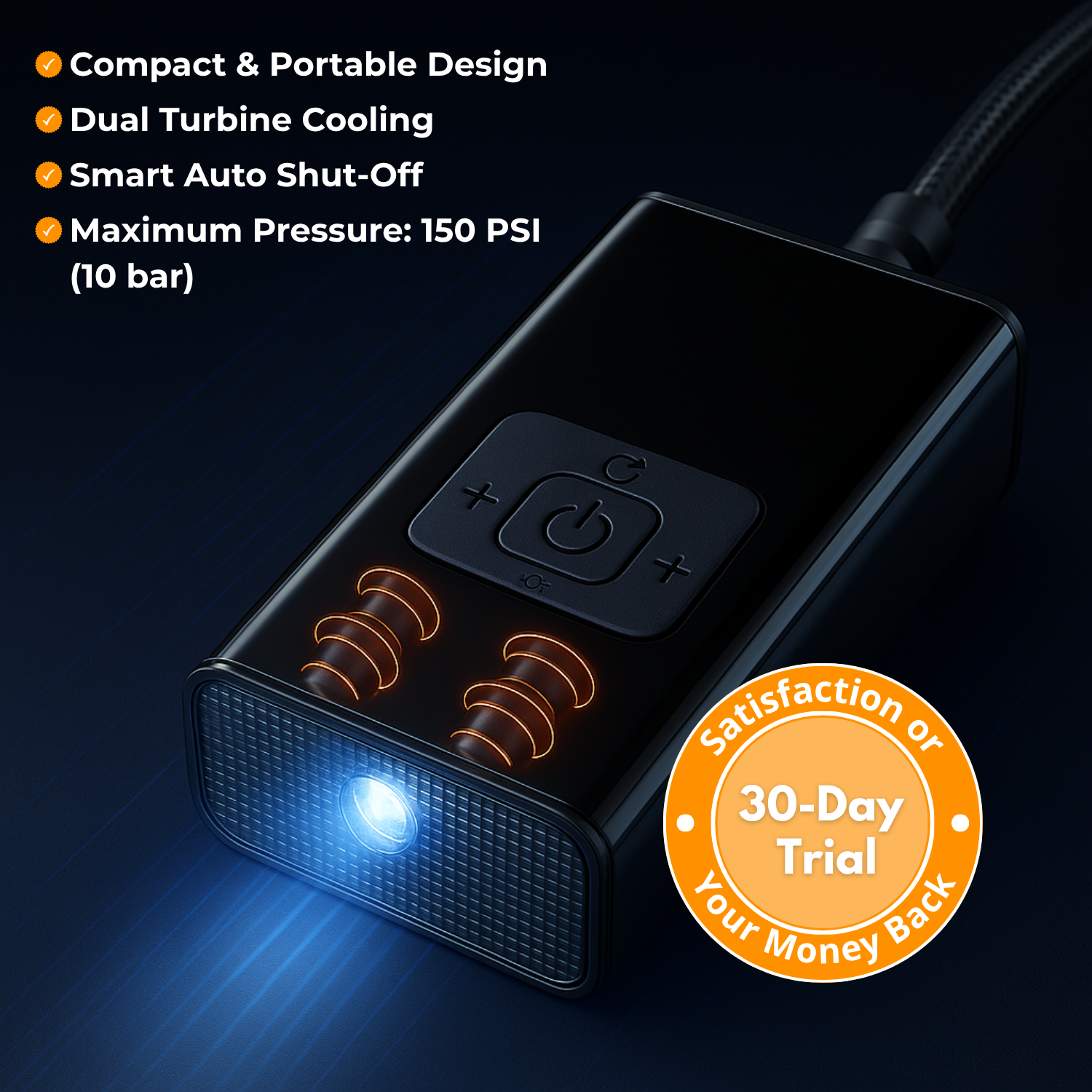 C17 Pro™ – Smart Wireless Tyre Inflator