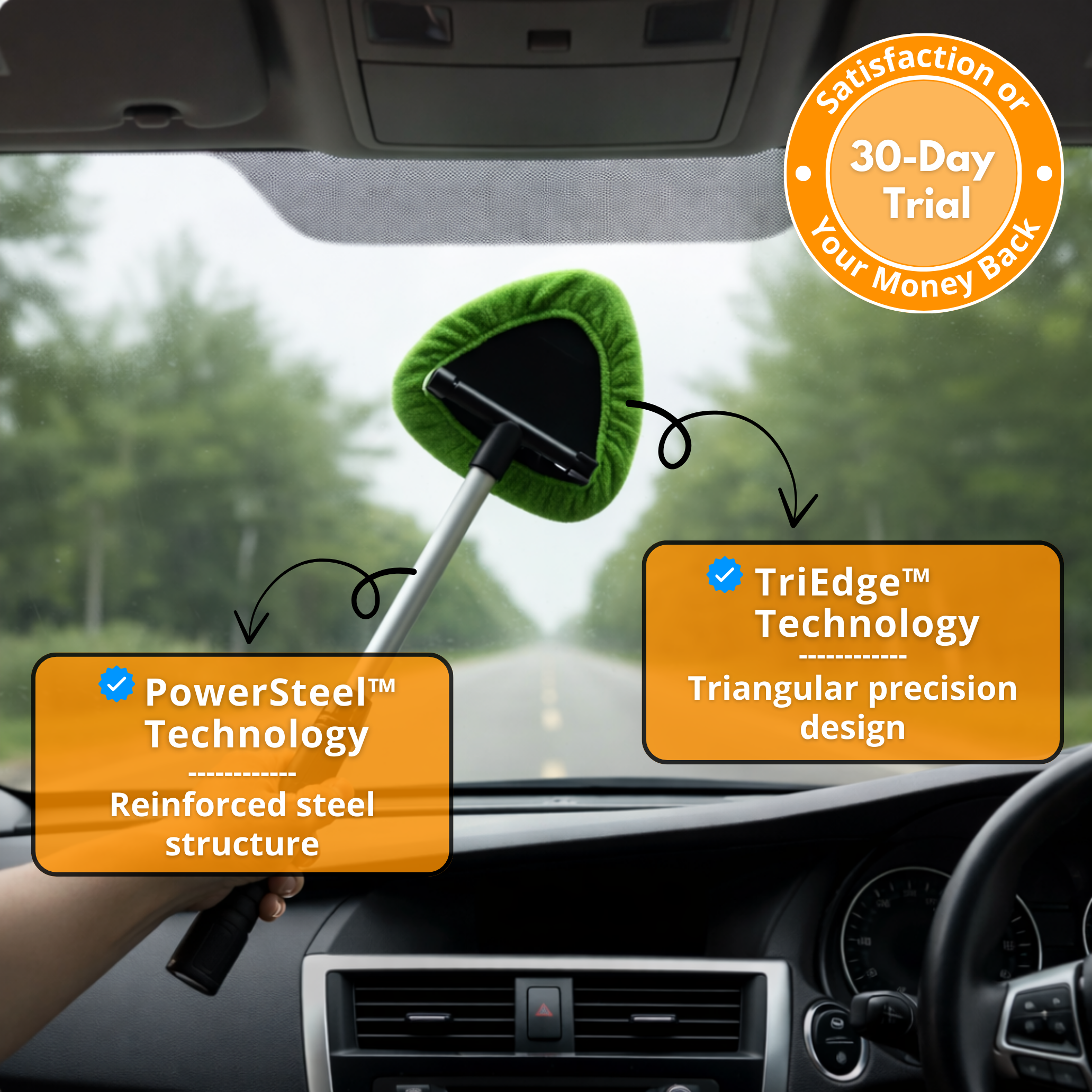 P35 PRO | The UK’s #1 Precision Windscreen Cleaner in 2025