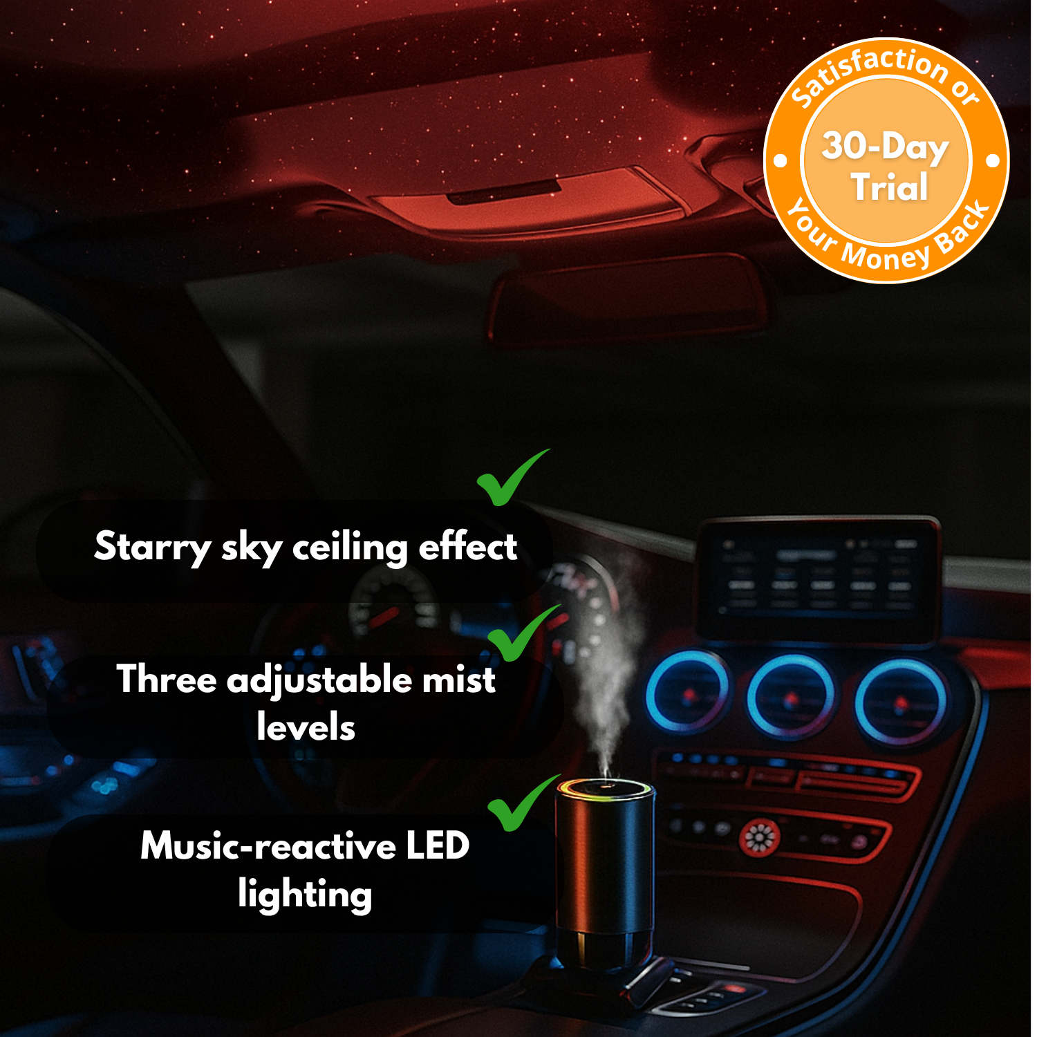FragaranceDrive™ | Smart car aroma diffuser