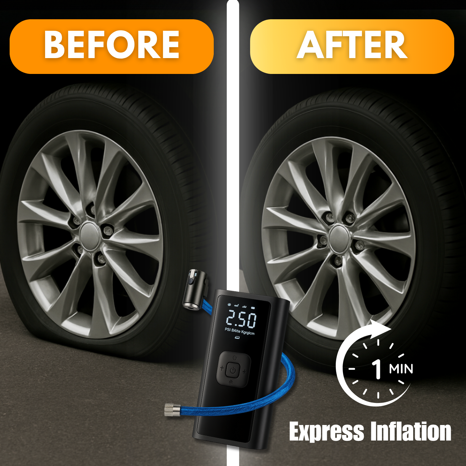 C17 Pro™ – Smart Wireless Tyre Inflator