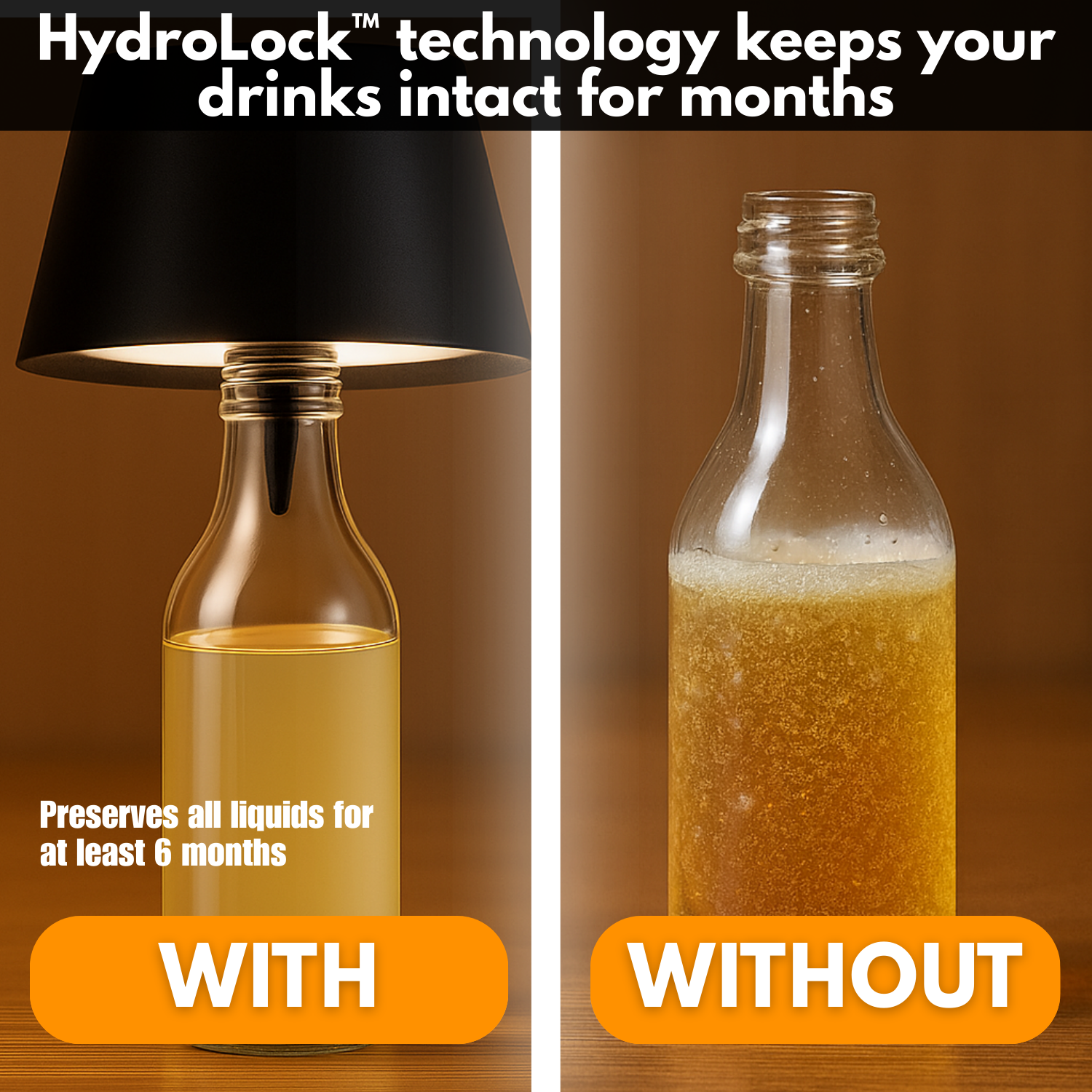 LumaBottle – Waterproof decorative bottle lamp