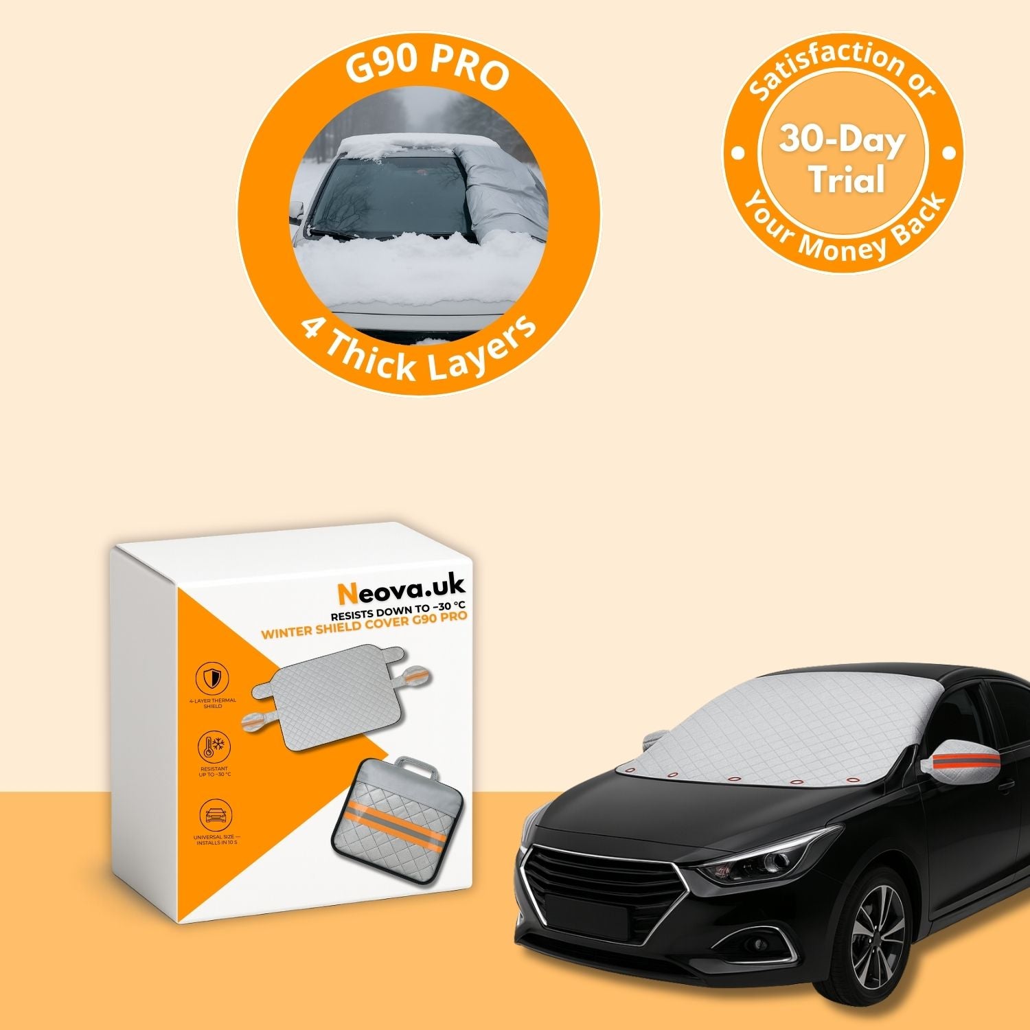 G90 pro™ – The certified shield that protects your car from frost and ice