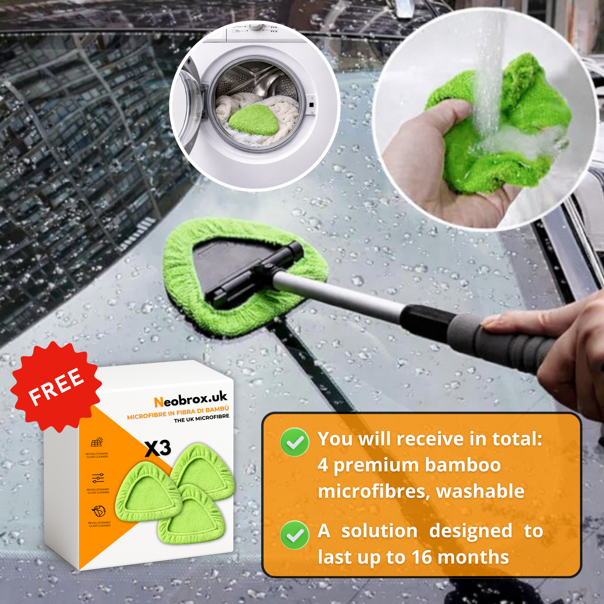 P35 PRO | The UK’s #1 Precision Windscreen Cleaner in 2025