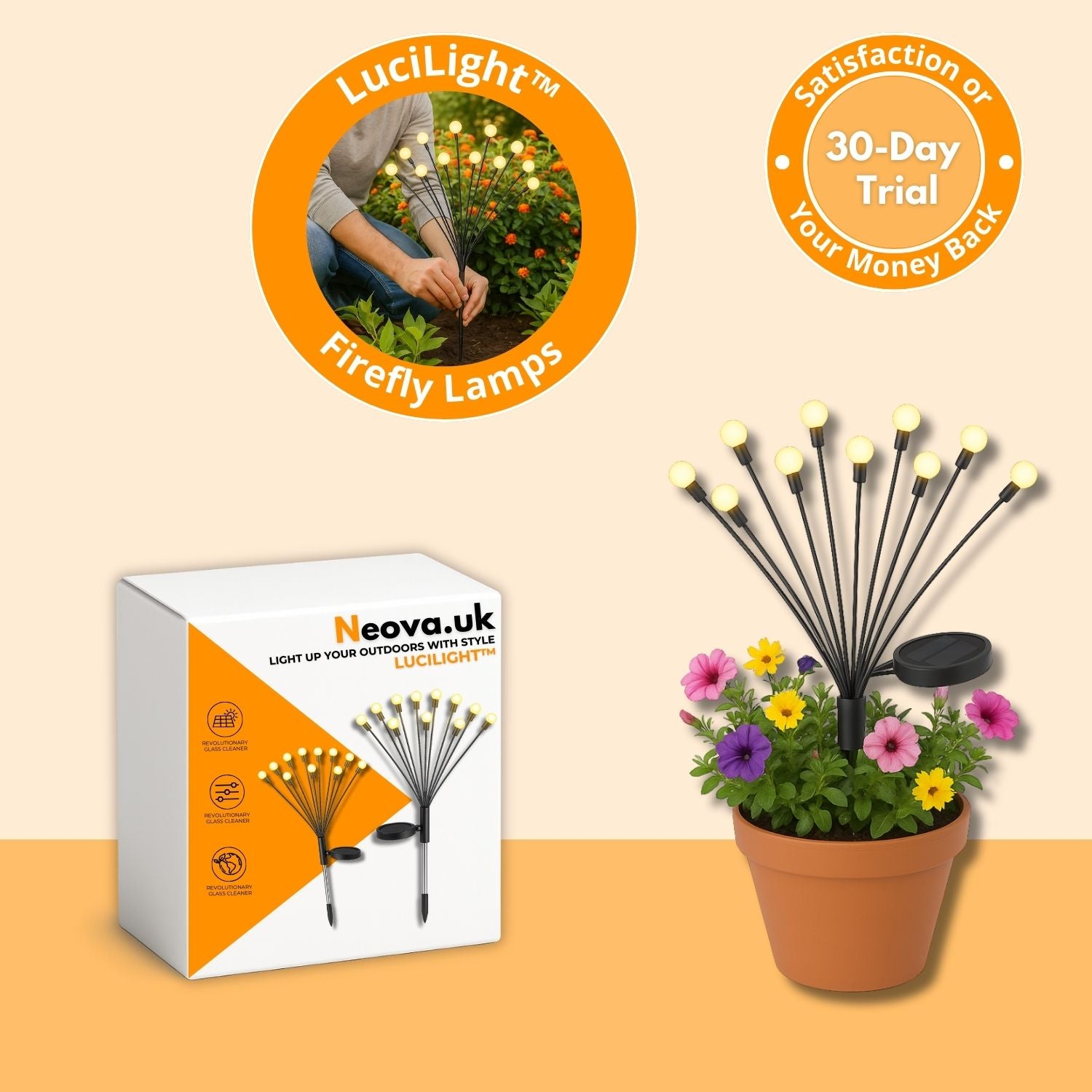 LuciLight™ – Premium Solar Firefly Lamps