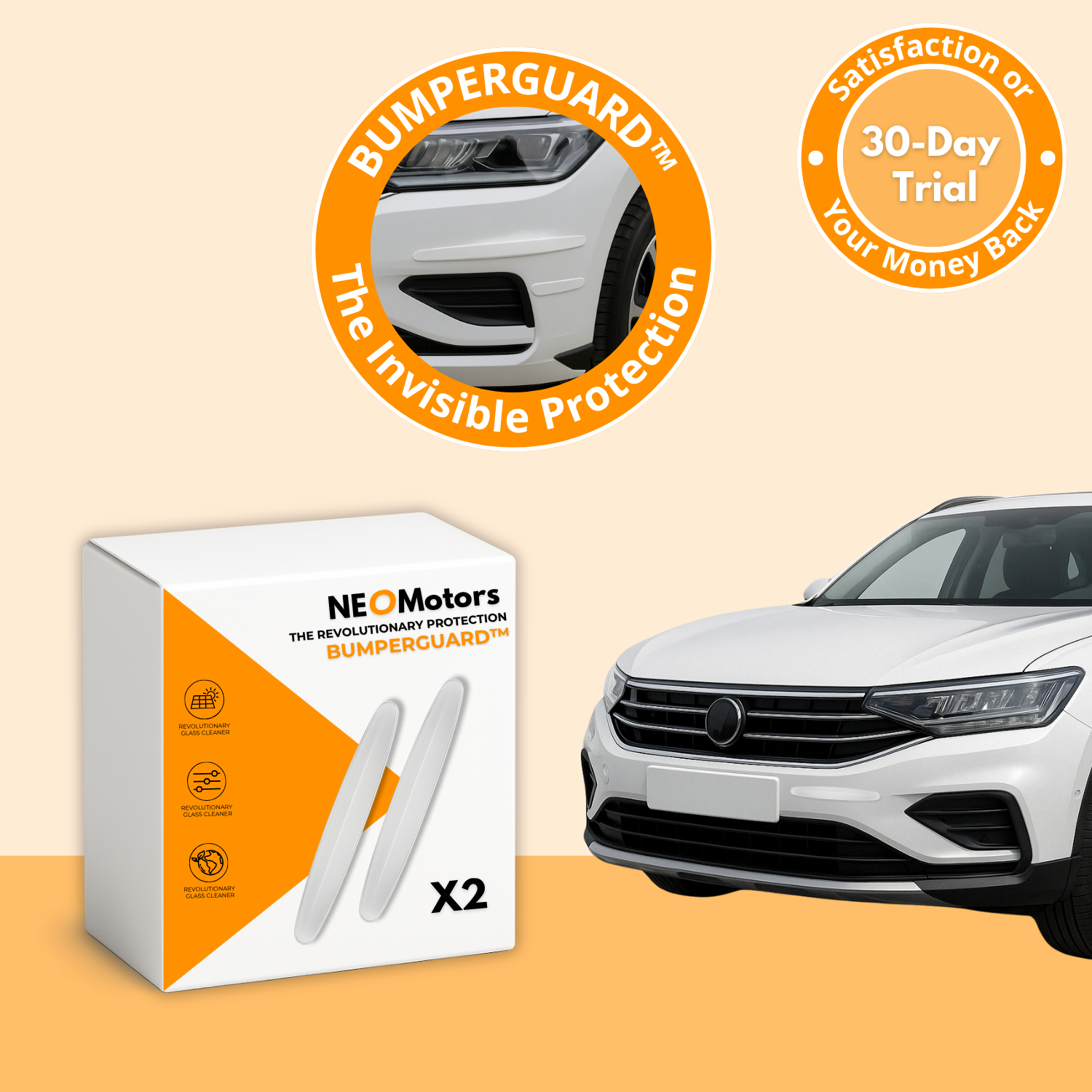 BUMPERGUARD | The Invisible Armour Your Car Deserves (x2)