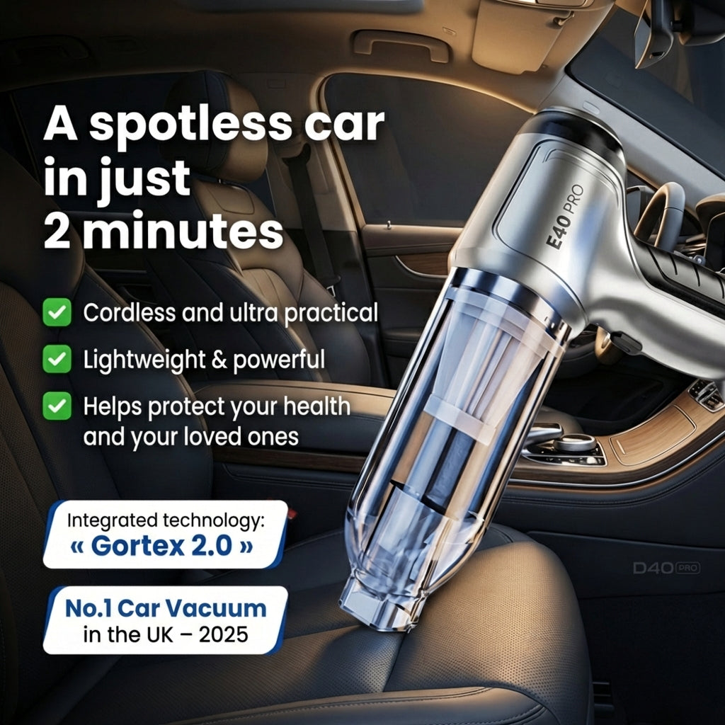 E40 PRO | Voted the UK’s #1 Precision Vacuum Cleaner in 2025