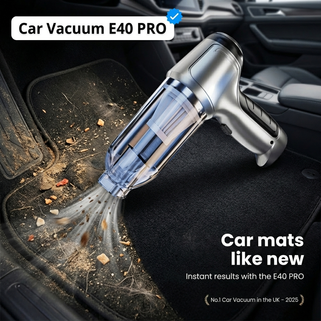 E40 PRO | Voted the UK’s #1 Precision Vacuum Cleaner in 2025