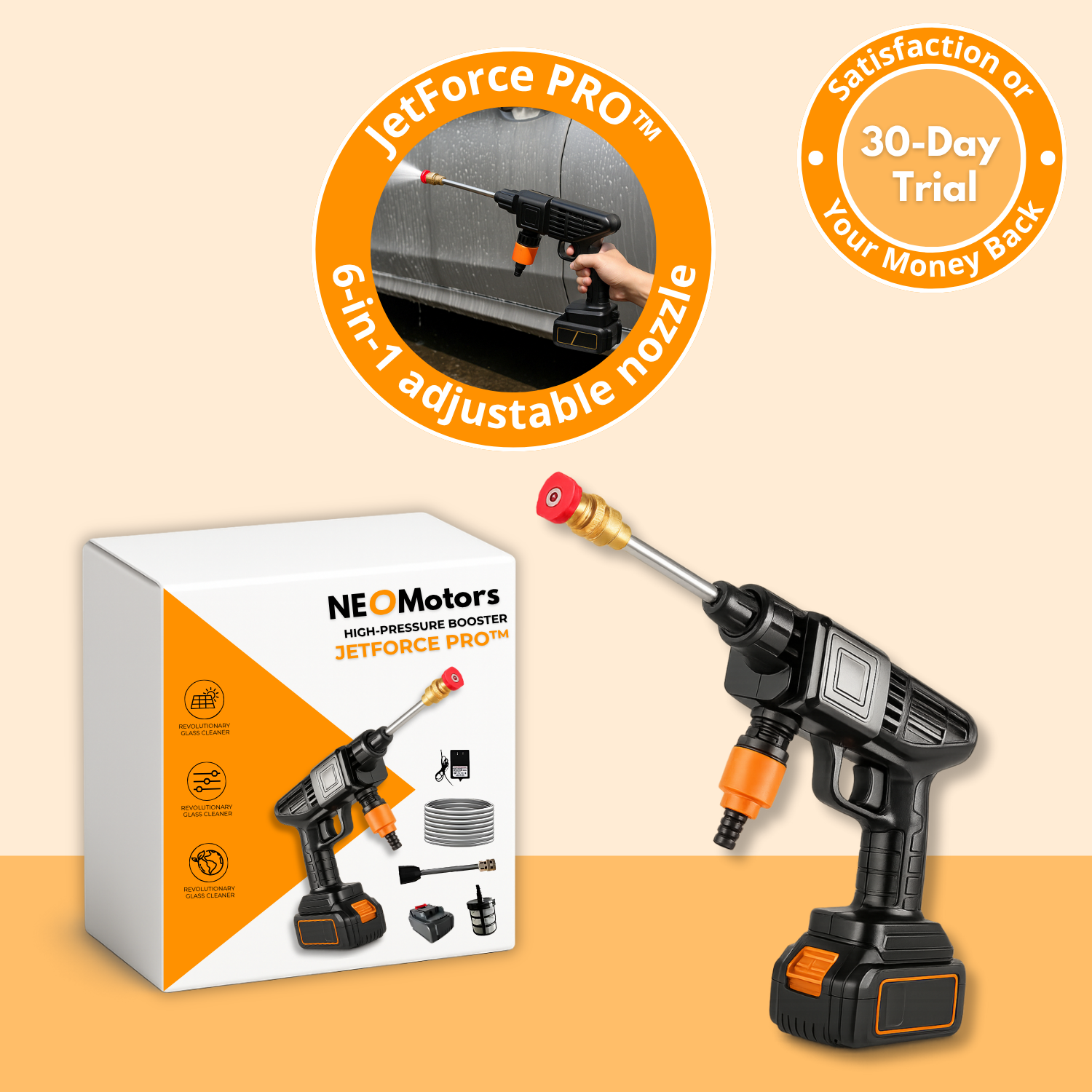 JetForce PRO™ | UK’s #1 Pressure Cleaner for Effortless Outdoor Cleaning