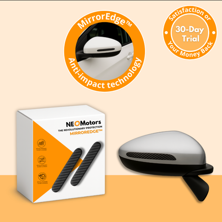 MirrorEdge Guard | Carbon-Style Side Mirror Protector (2pcs)