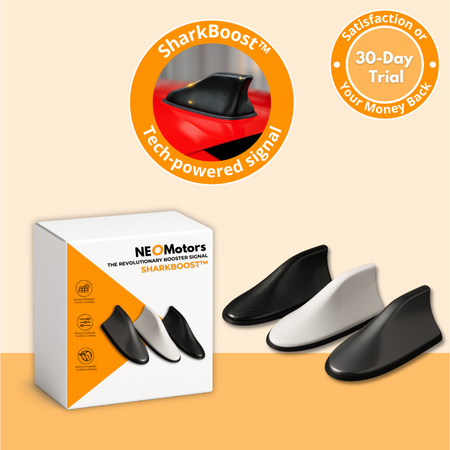 SharkBoost™ Antenna | Sleek Look. Stronger Signal.